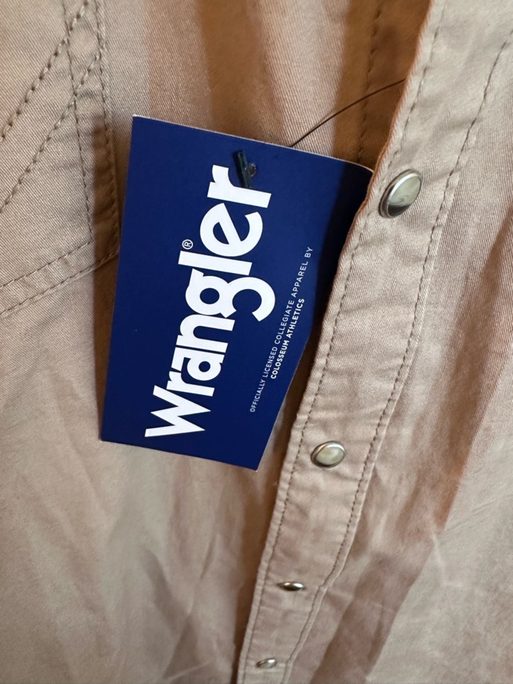 Wrangler Men's Tennessee Embroidered Long-Sleeve Shirt - Brand New! - Picture 6 of 7